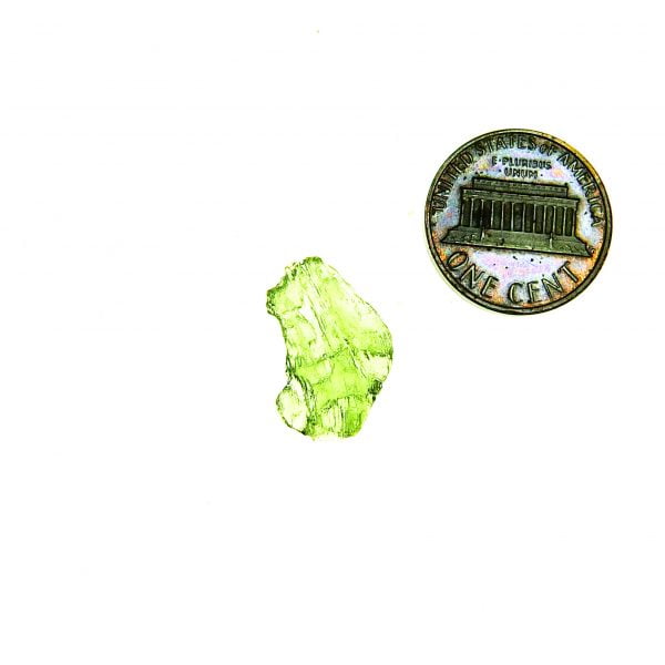 Vibrant green Moldavite