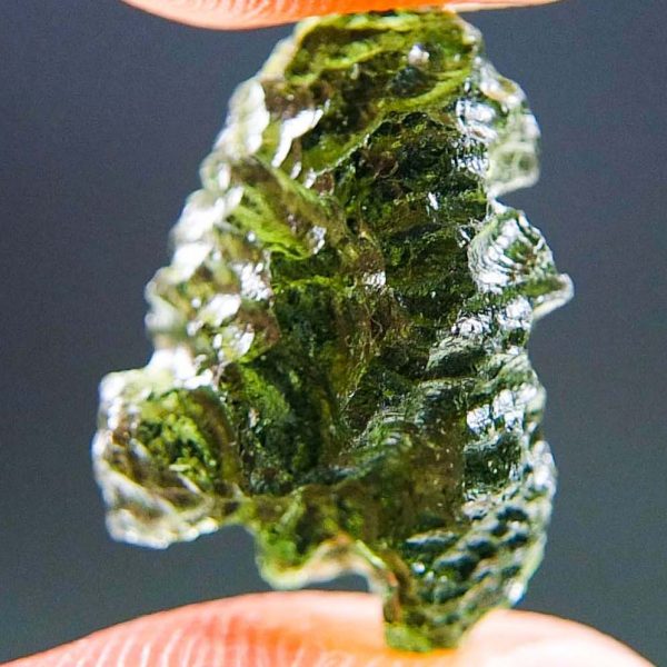 Moldavite with CERTIFICATE - Glossy - quality A+/++