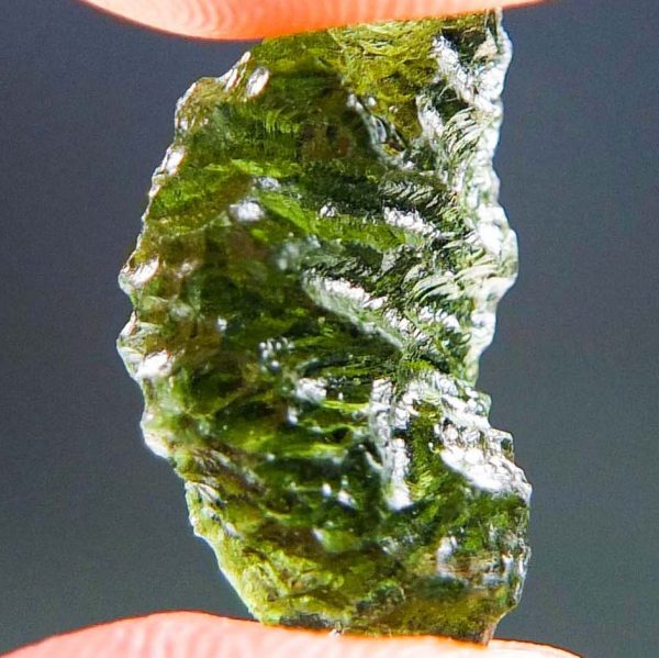 Moldavite with CERTIFICATE - Glossy - quality A+/++