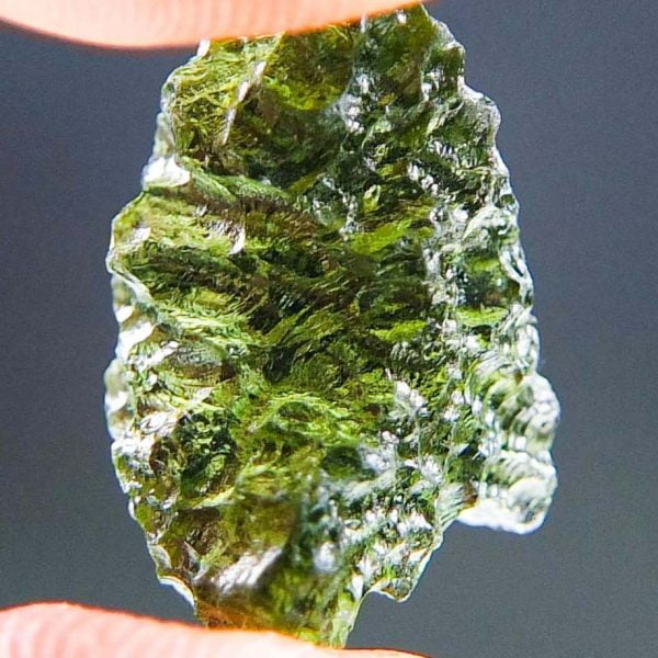 Moldavite with CERTIFICATE - Glossy - quality A+/++