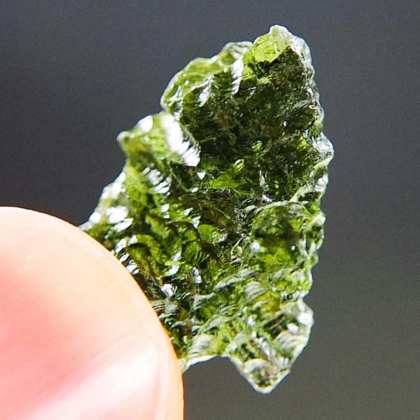 Moldavite with CERTIFICATE - Glossy - quality A+/++