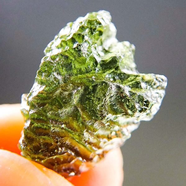 Moldavite with CERTIFICATE - Glossy - quality A+/++