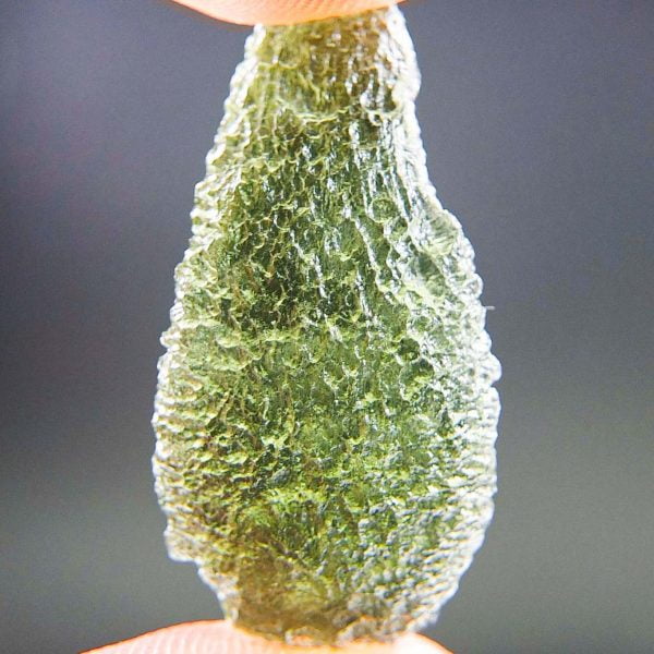 Certified Moldavite - Drop shape