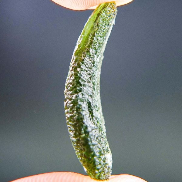Certified Moldavite - Drop shape