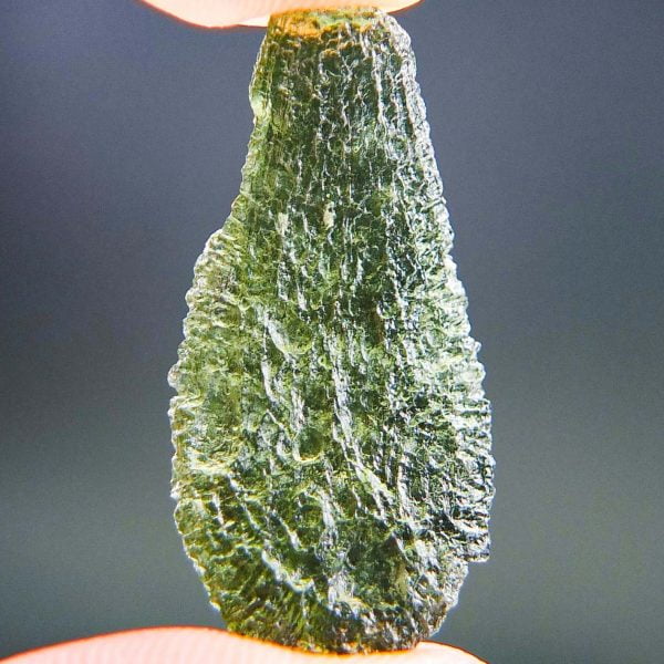 Certified Moldavite - Drop shape