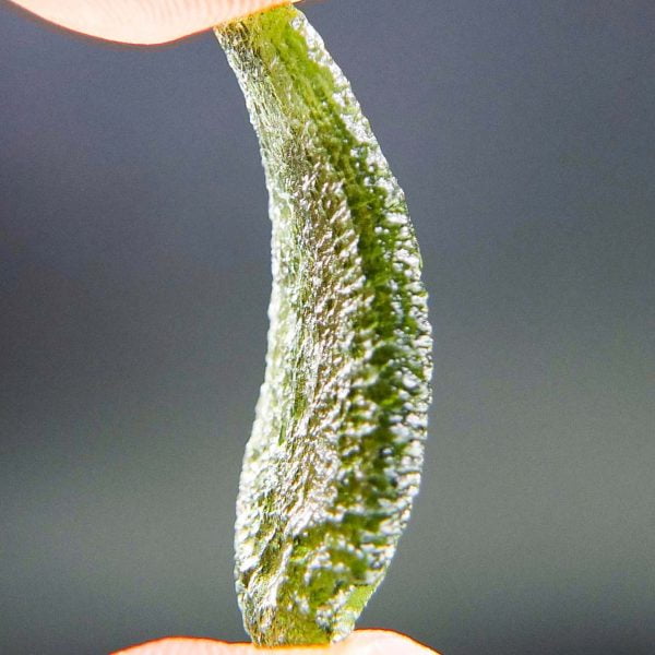Certified Moldavite - Drop shape