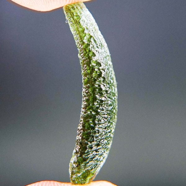 Certified Moldavite - Drop shape