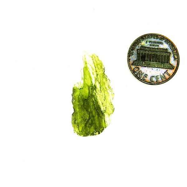 Moldavite with CERTIFICATE - Shiny