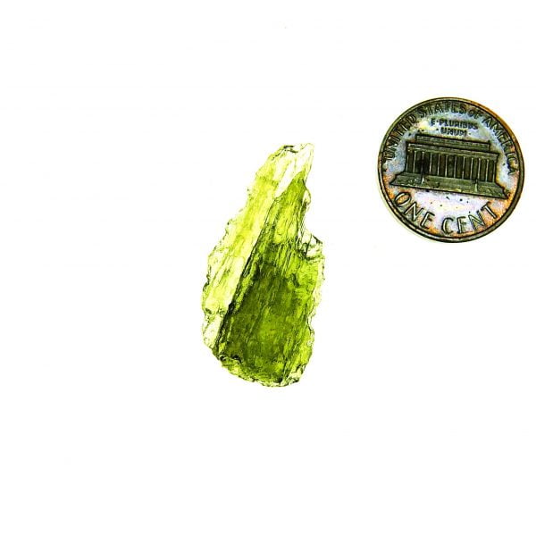 Moldavite with CERTIFICATE - Shiny