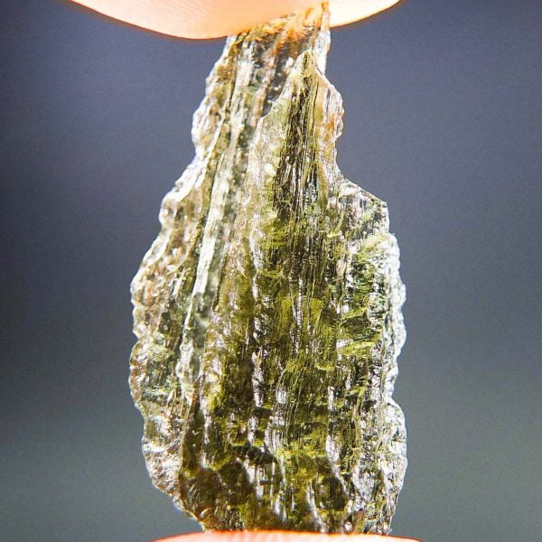 Moldavite with CERTIFICATE - Shiny