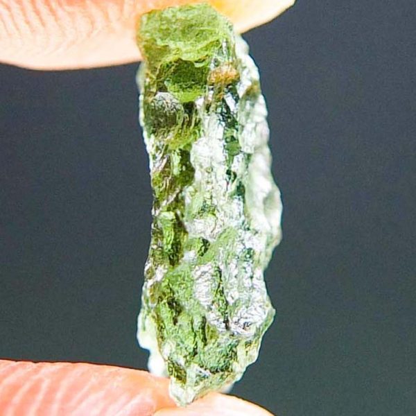 Vibrant green Moldavite