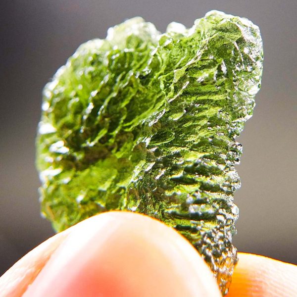 Moldavite with CERTIFICATE - Glossy - quality A+/++