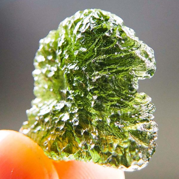 Moldavite with CERTIFICATE - Glossy - quality A+/++