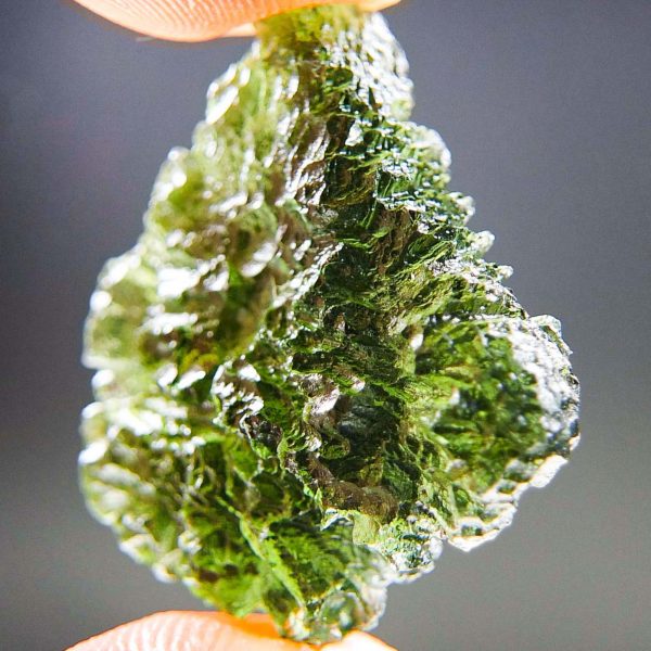 Moldavite with CERTIFICATE - Glossy - quality A+/++