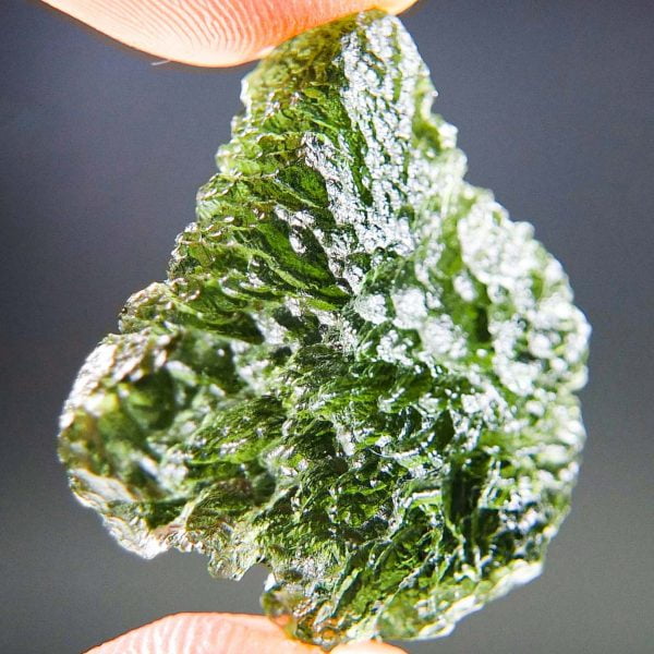 Moldavite with CERTIFICATE - Glossy - quality A+/++