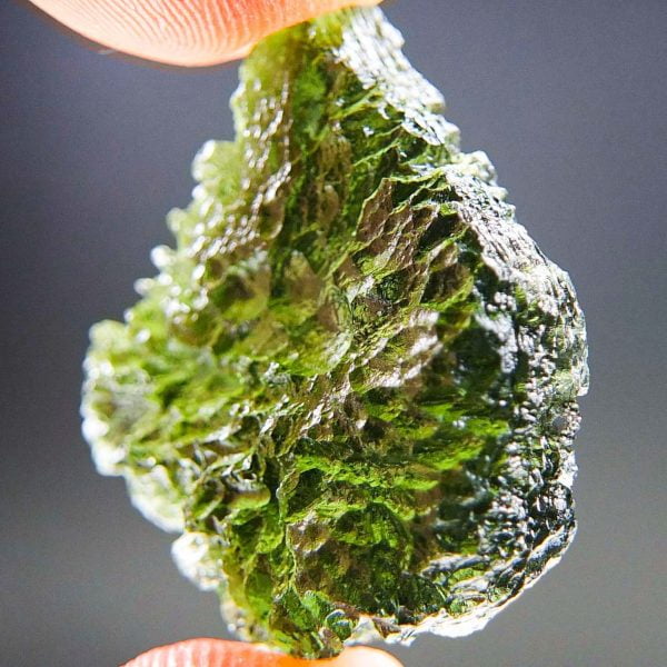 Moldavite with CERTIFICATE - Glossy - quality A+/++