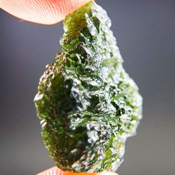 Moldavite with CERTIFICATE - Glossy - quality A+/++