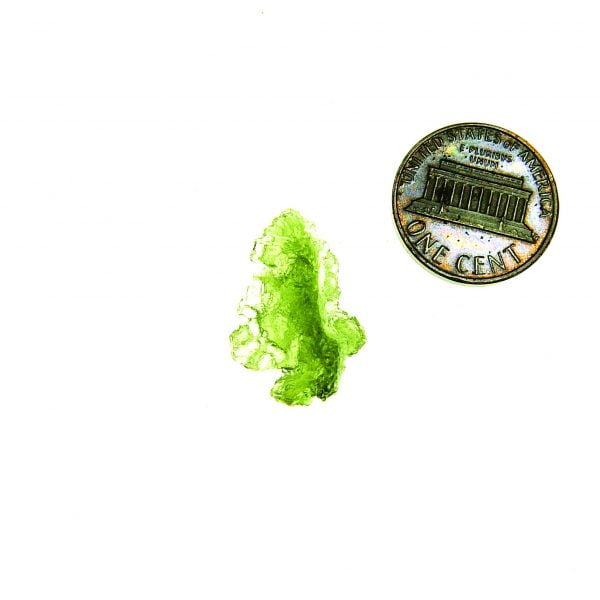 Certified Vibrant green Moldavite - quality A+/++