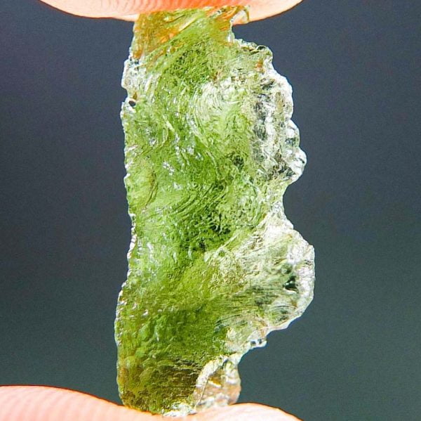 Certified Vibrant green Moldavite - quality A+/++