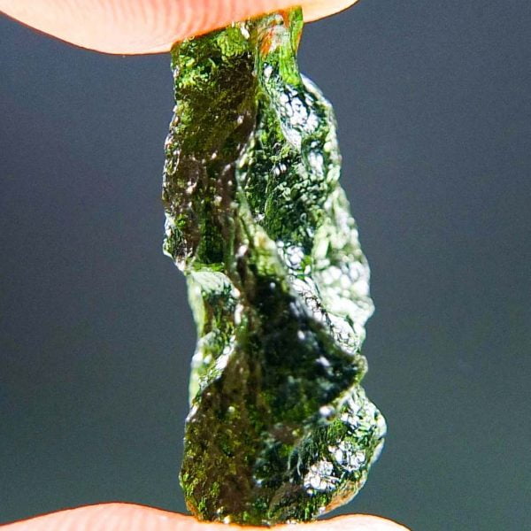 Rare Moldavite - Very Glossy - Certified