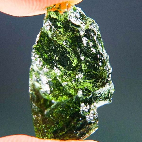 Rare Moldavite - Very Glossy - Certified