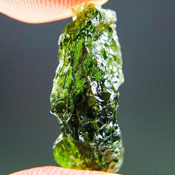 Rare Moldavite - Very Glossy - Certified