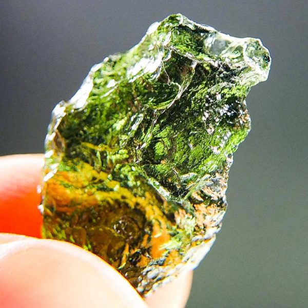 Rare Moldavite - Very Glossy - Certified