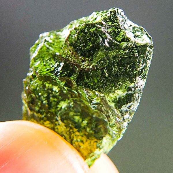 Rare Moldavite - Very Glossy - Certified