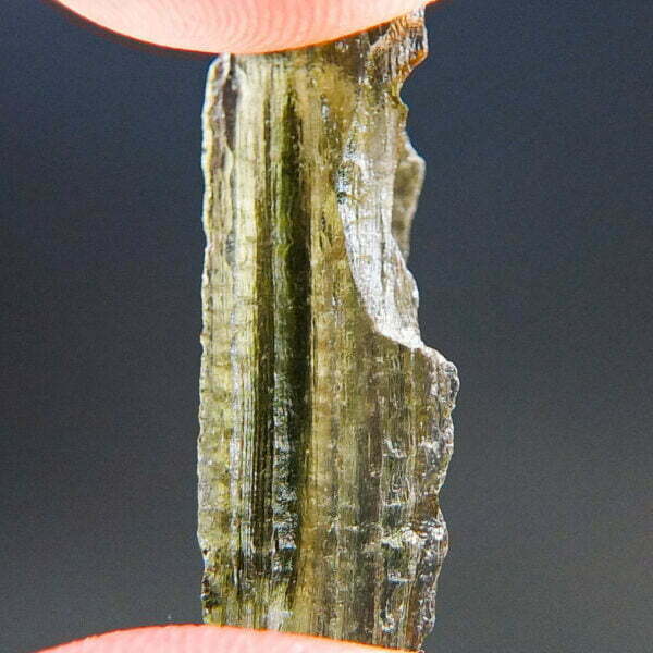 Moldavite - Rare form