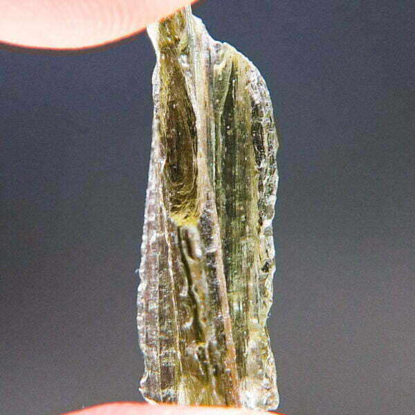 Moldavite - Rare form