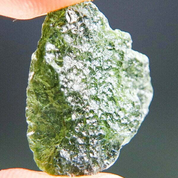 Moldavite with Light green color