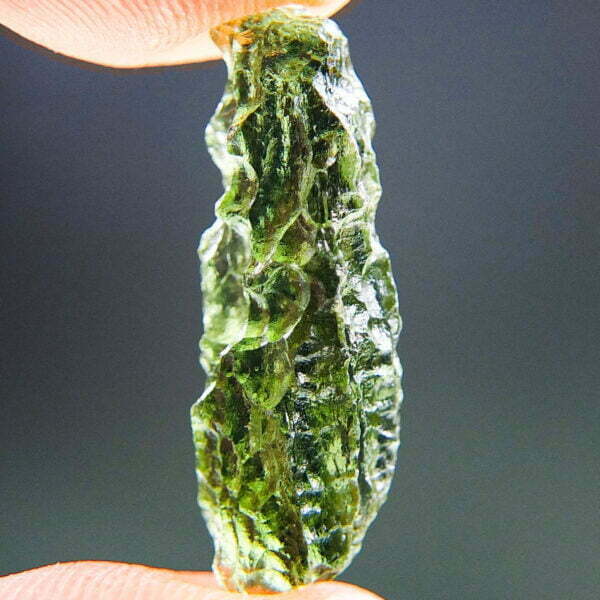 Moldavite with CERTIFICATE - Glossy - quality A+