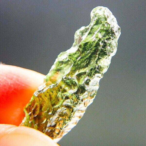 Moldavite with CERTIFICATE - Glossy - quality A+