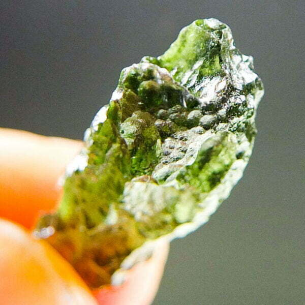 Moldavite with CERTIFICATE - Glossy - quality A+