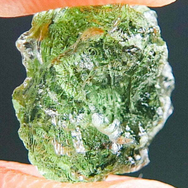 Small Vibrant green Moldavite