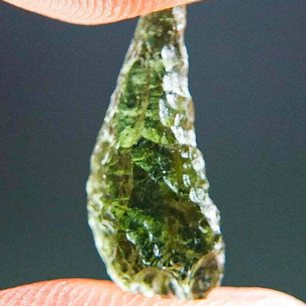 Rare Moldavite - Small Drop shape