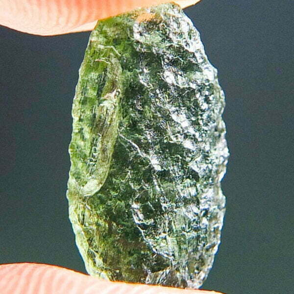Vibrant green Small Moldavite