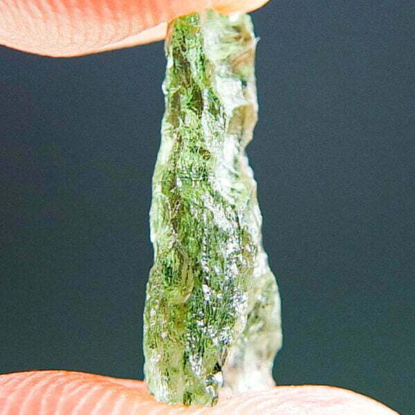 Vibrant green Small Moldavite