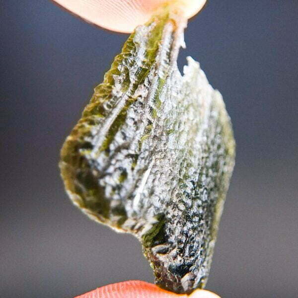 Angel Chime Moldavite with CERTIFICATE