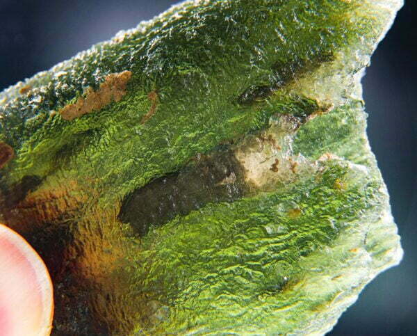 Large Angel Chime Moldavite CERTIFIED