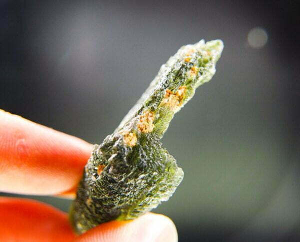 Large Angel Chime Moldavite CERTIFIED