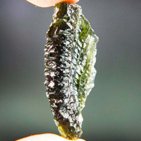 Moldavite with CERTIFICATE - Glossy - quality A+/++
