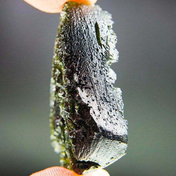 Large Moldavite with CERTIFICATE - quality A+