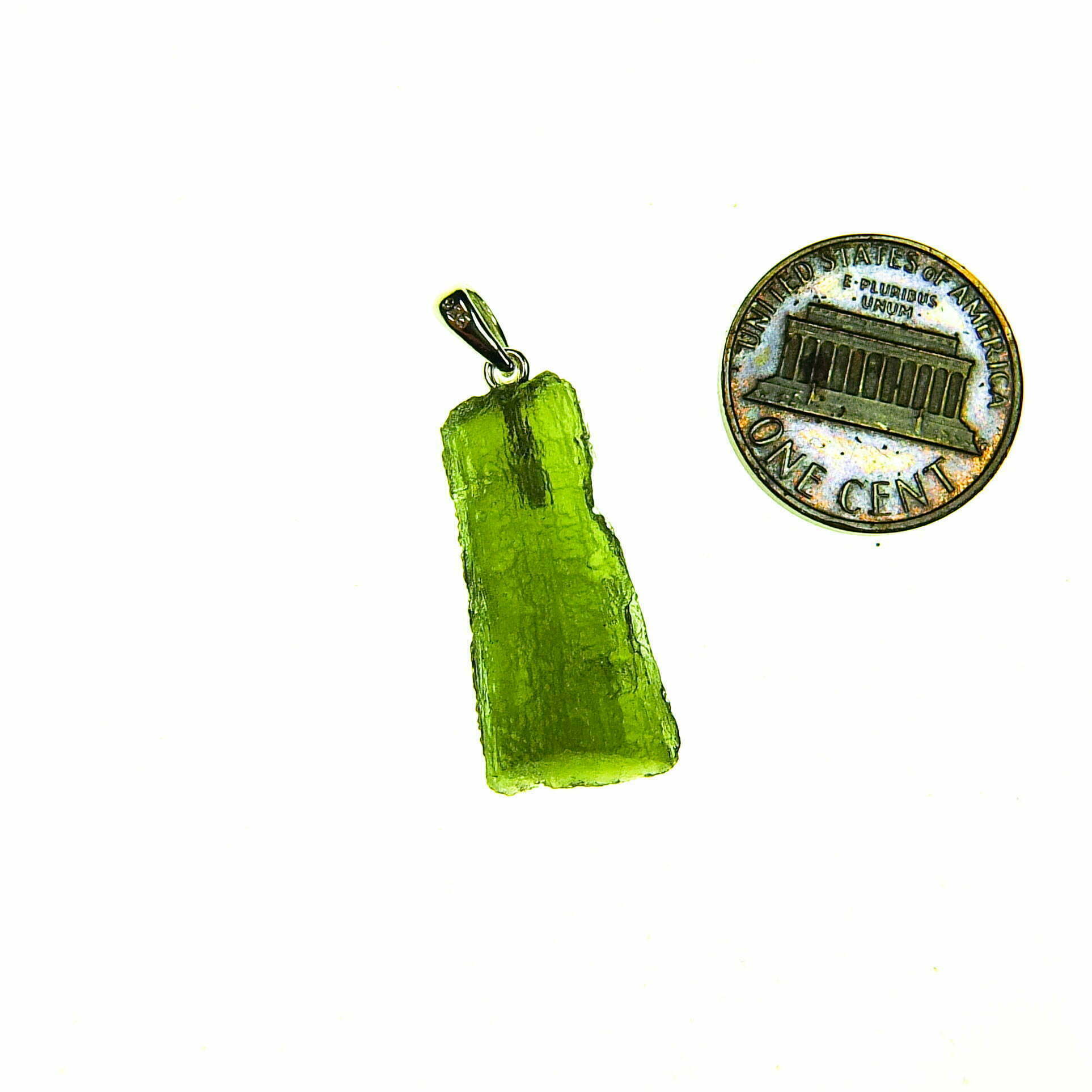 Certified Moldavite Pendant