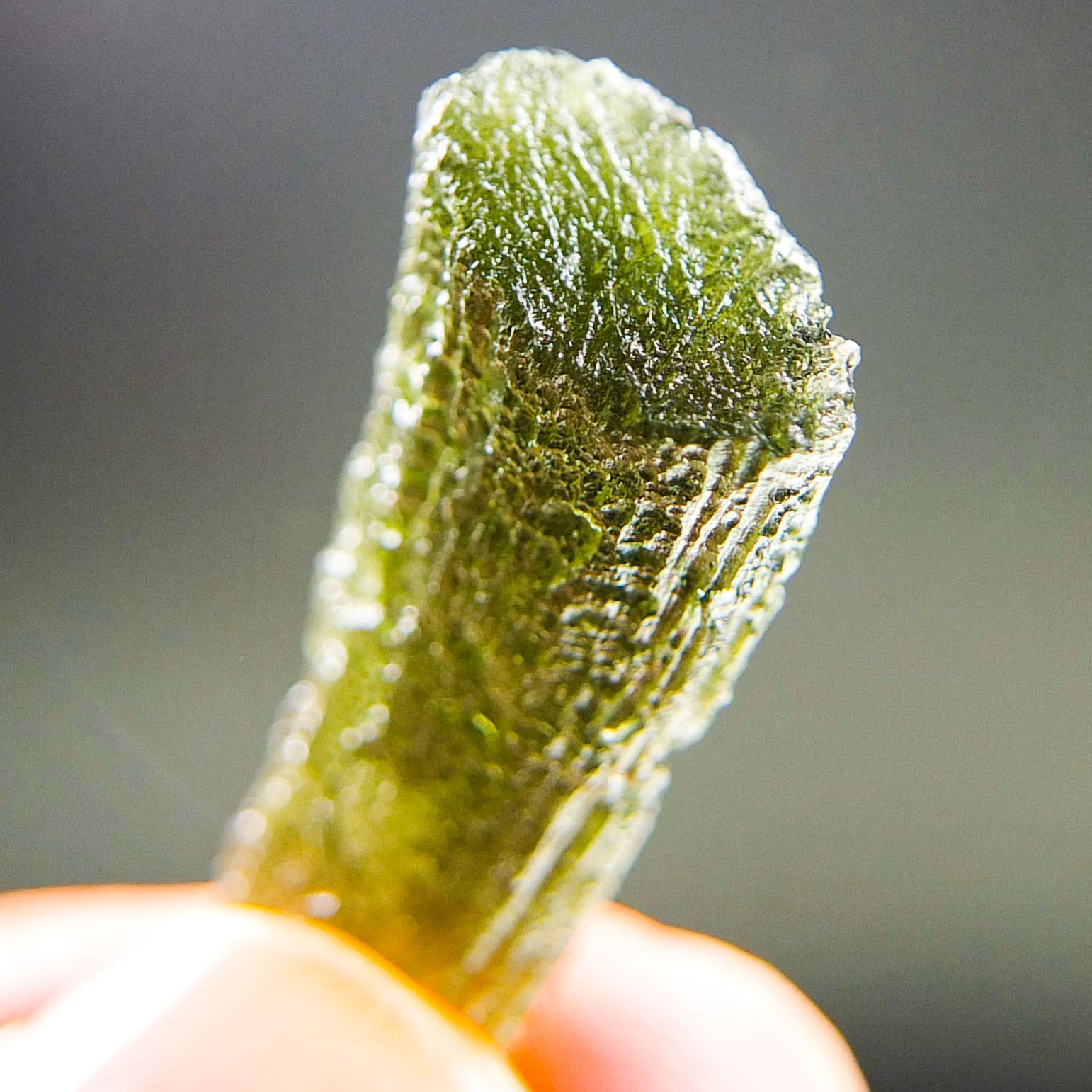 Certified Moldavite Pendant