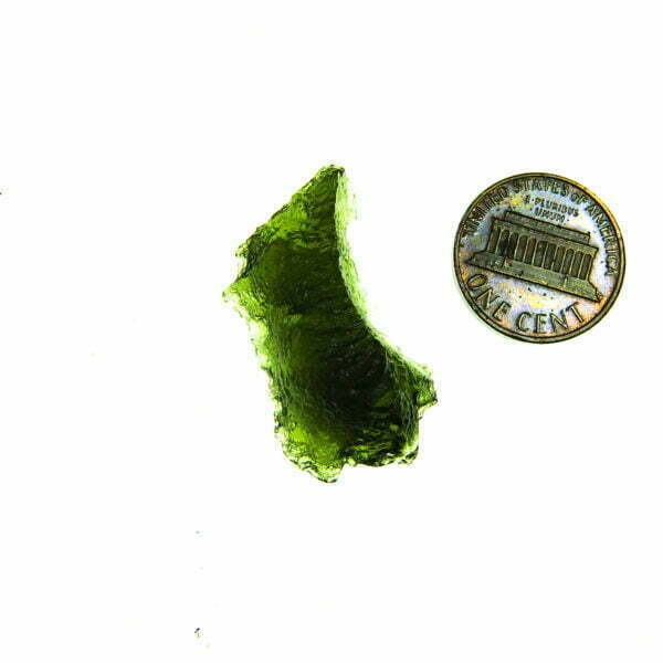 Moldavite with CERTIFICATE with two kinds of sculpture - Shiny - quality A+/++