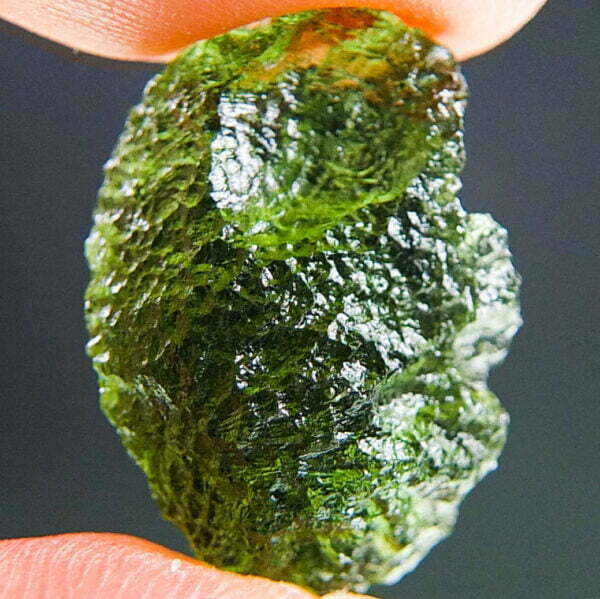 Moldavite - Boulder shape - Shiny