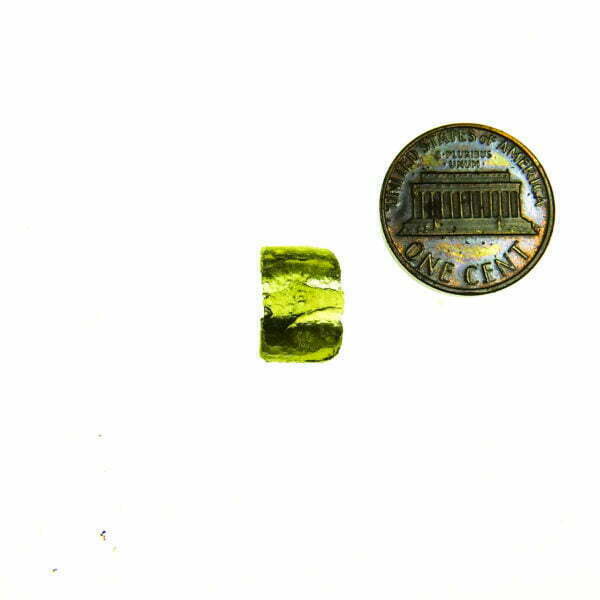 Rare Moldavite with CERTIFICATE - Uncommon shape
