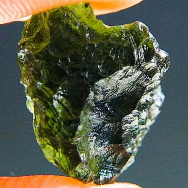 Moldavite - Boulder shape