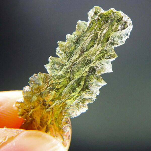 Excellent Moldavite with CERTIFICATE